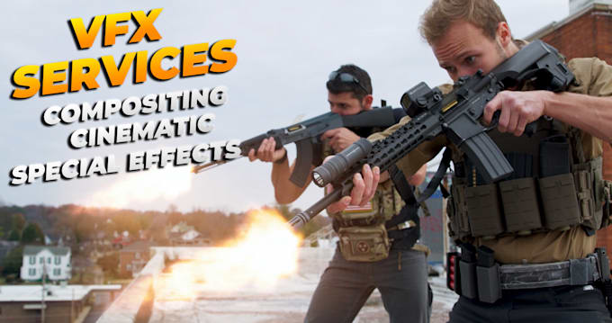 do professional vfx compositing and visual effects