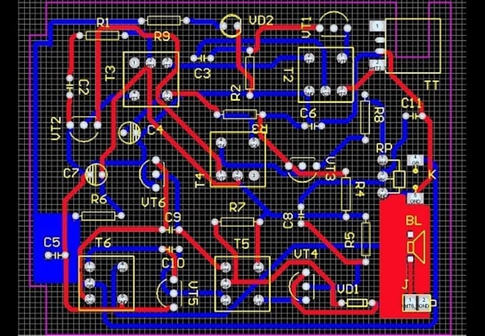 do pcb design pcb layout and circuit schematic and routing services