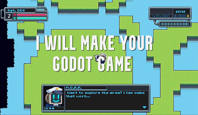 create your 2d game in godot