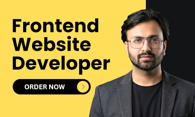 be your react and nextjs frontend developer web developer, fullstack developer