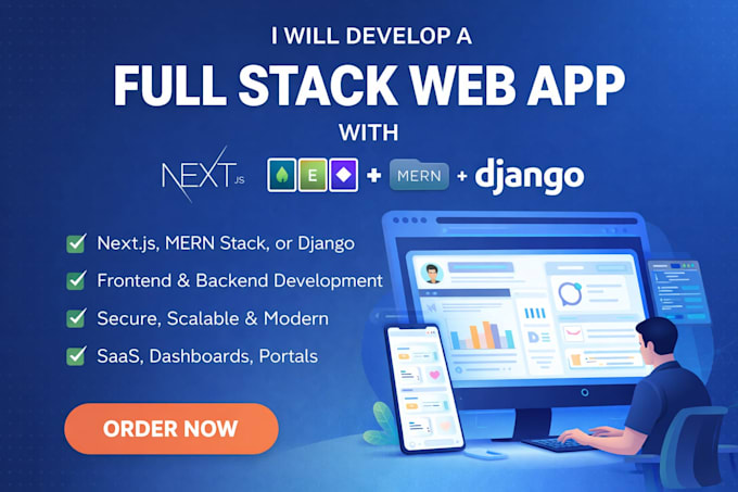 develop a fullstack website development, ai website, webapp, webflow, custom