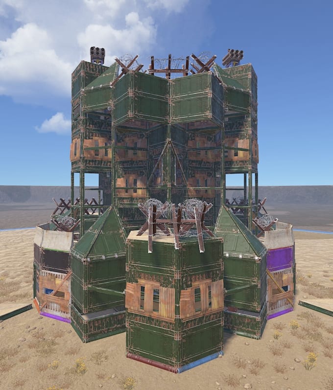 base build, design, farm resources, do electrical and piping