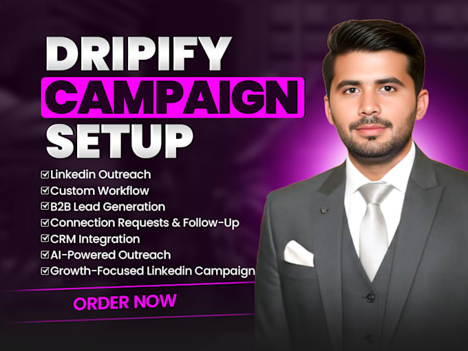 linkedin outreach automation setup using dripify