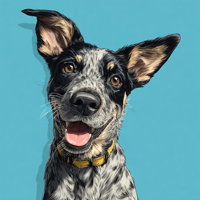 Draw realistic art portrait of your cat, dog or any pets by Hadangjie ...