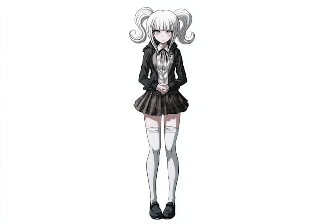create gorgeous custom danganronpa style character