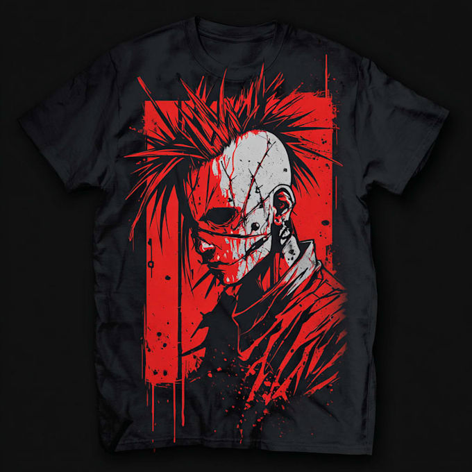 make metal, punk, hardcore, horror tshirt designs