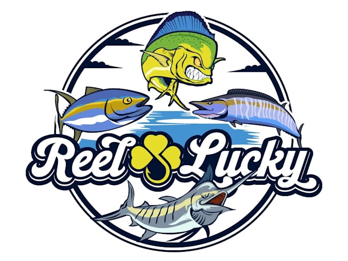 do reel luck logo for you with my on creativity