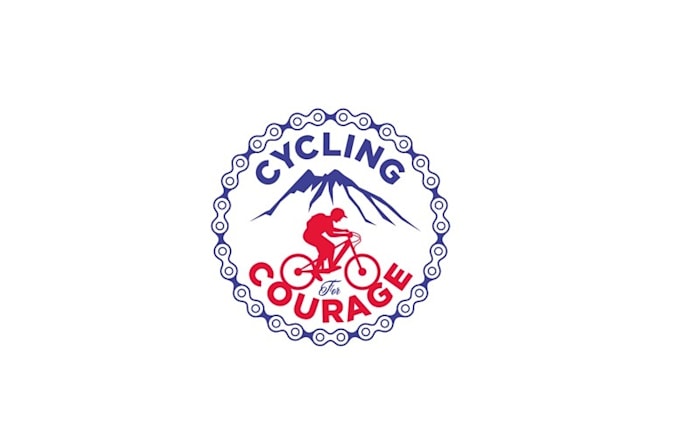 design powerful charity cycling event logo