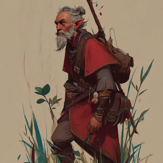 draw your d and d character for you