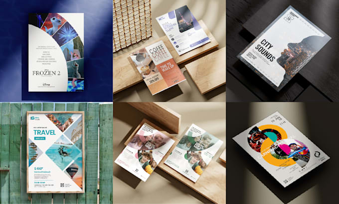 design print ready flyers, banners, and packaging designs