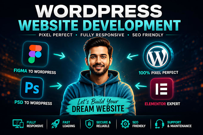 convert figma to wordpress and figma to elementor