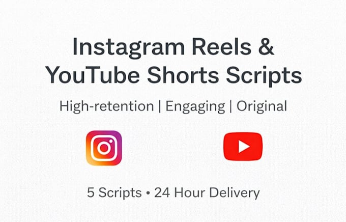 Write viral instagram reels and youtube shorts scripts by Atharv ...