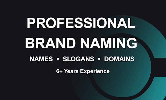 create professional brand names slogans and domain ideas