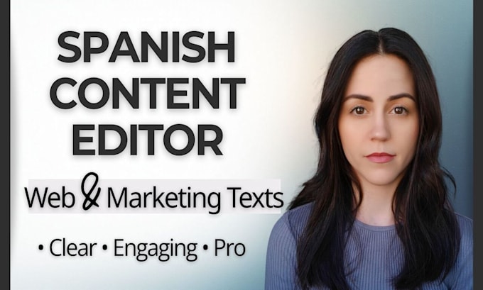 edit and proofread spanish web or marketing content