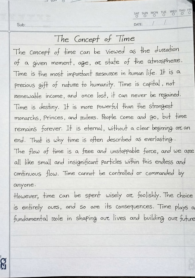 write anything with my beautiful handwriting