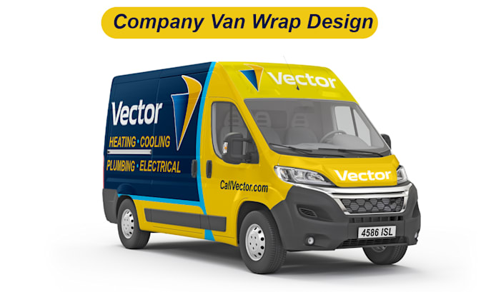 design company van, custom van, camper van , van wrap, any vehicle wrap design