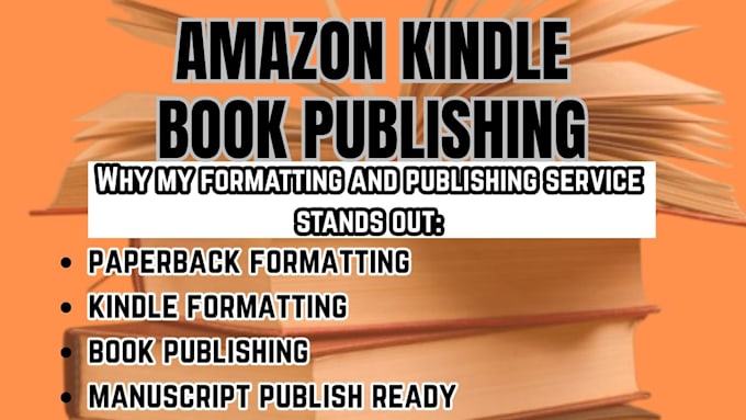 format paperback, kindle ebook correct errors publish ready amazon ingramspark