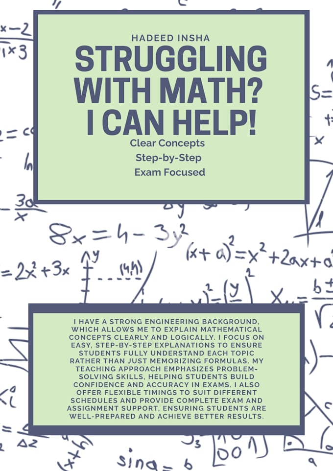 tutor mathematics for o levels a levels high school