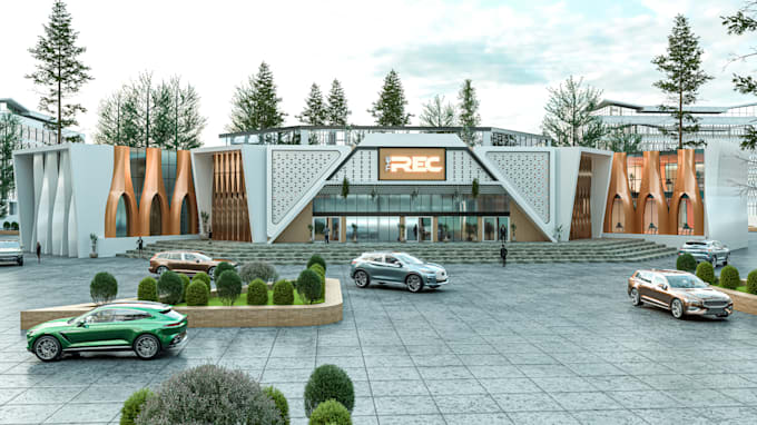do 3d model and 3d interior design, 3d exterior design with walkthrough