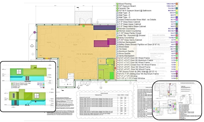 do construction cost estimation, quantity takeoff and material takeoff