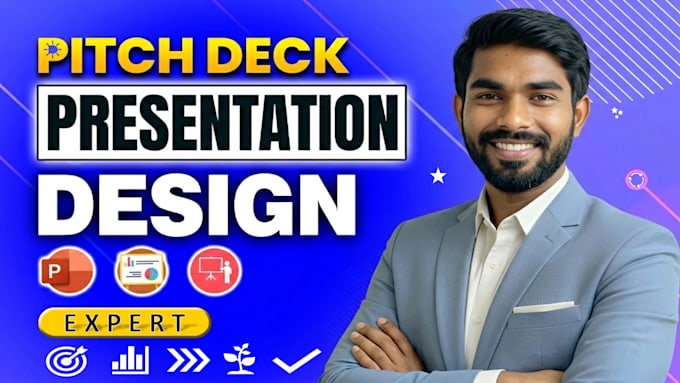 design powerpoint investor pitch deck, PPT presentation, google slides