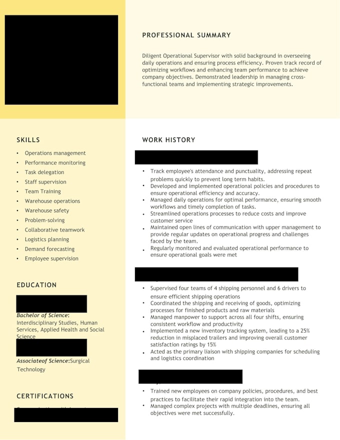 help optimize your resume