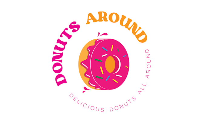 design outstanding elegant logo for a donuts company