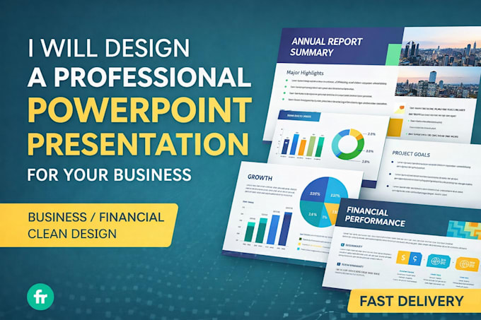 design powerpoint presentations for business and training