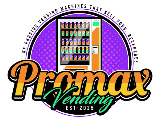 design a unique vending logo