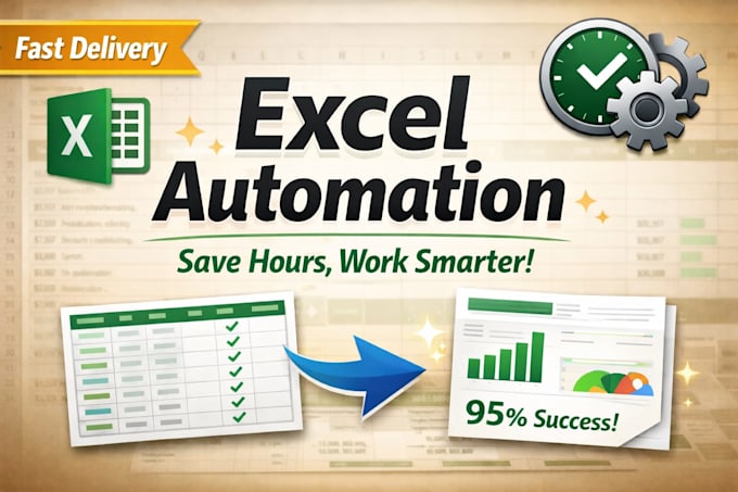 automate your excel tasks and save your time