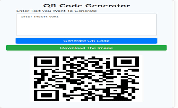 provide the complete qr code generator source code with all files include