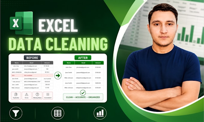 do excel data cleaning and formatting