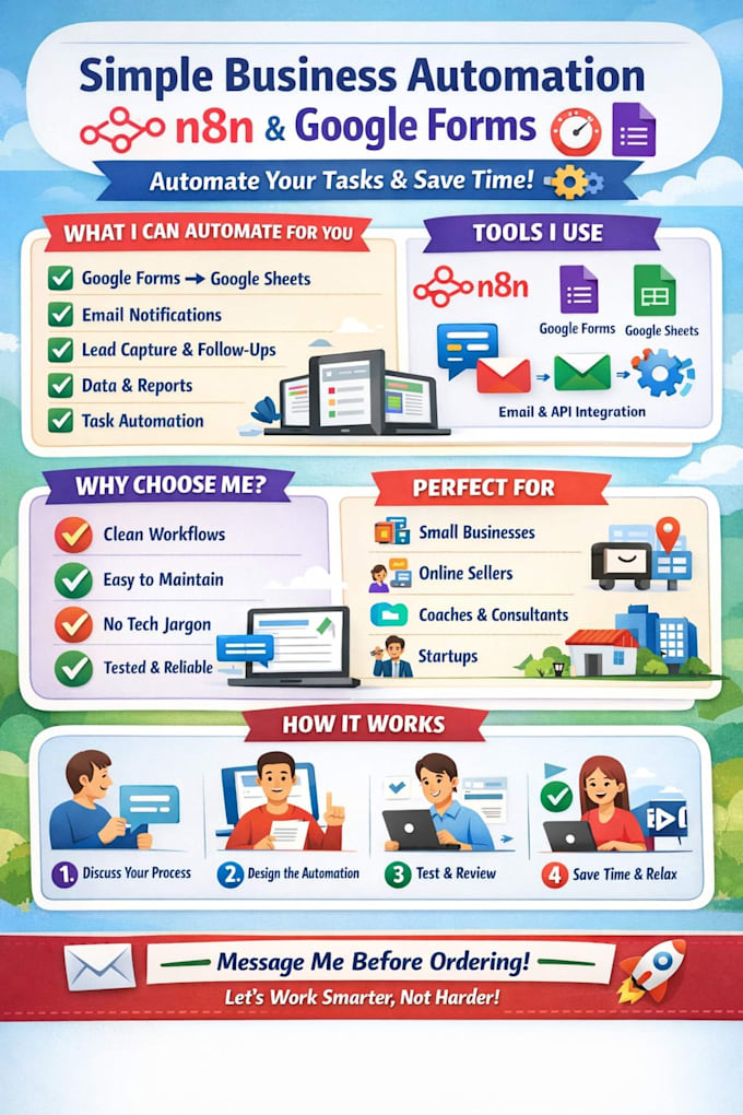 automate your business using n8n