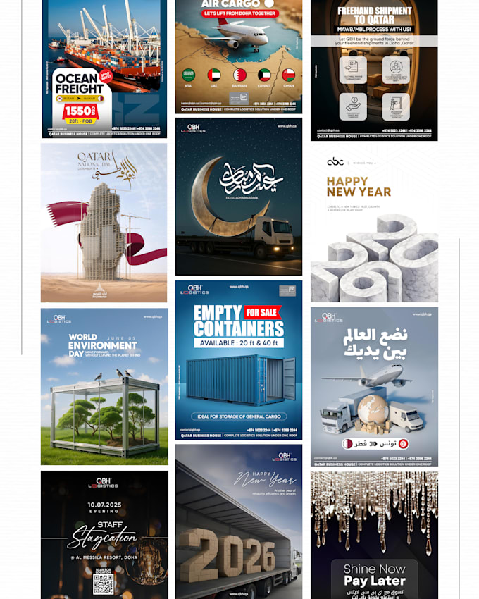 design graphics for branding, print, and digital use