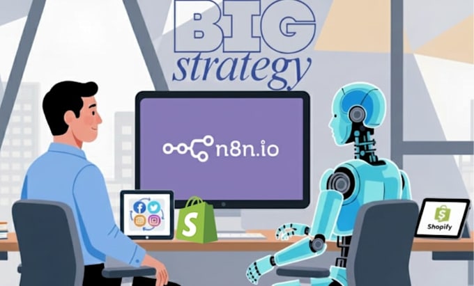 do n8n social media automation n8n shopify workflow
