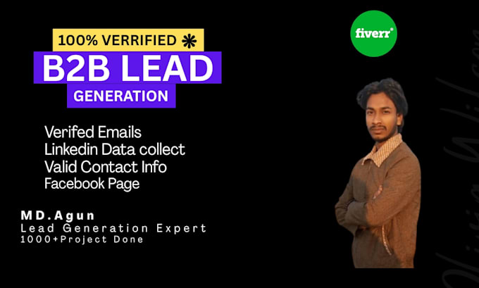 provide targeted b2b lead generation and verified emails