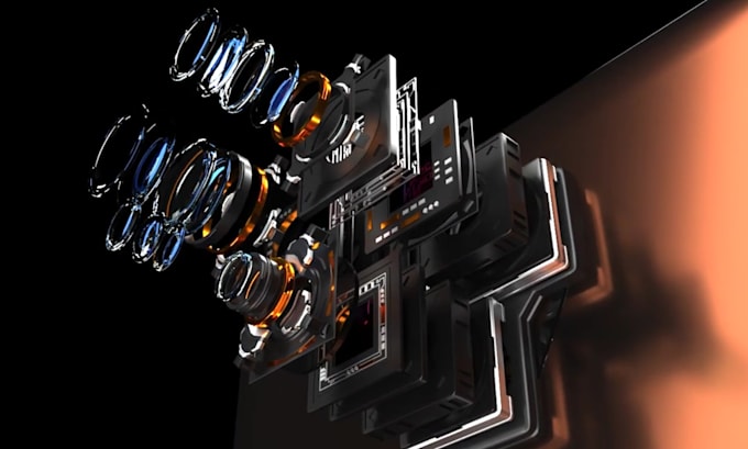 design cinematic product animation for ads