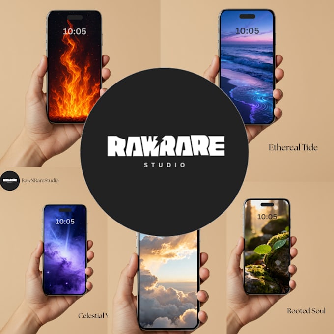 design customized phone wallpapers and brand logo