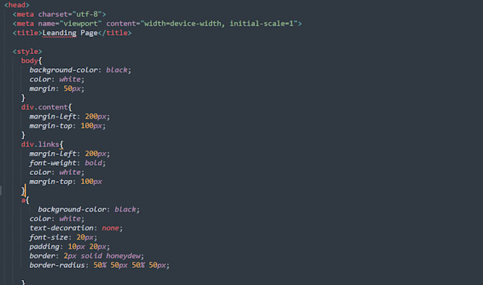 develop a responsive front end website using HTML, CSS, javascript