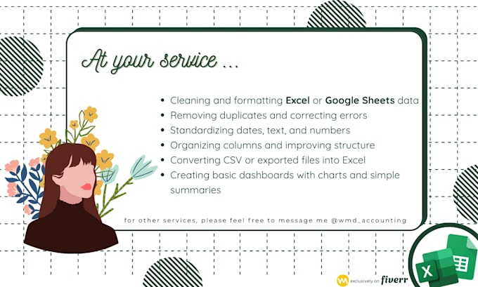 clean, format, and organize your excel or CSV data