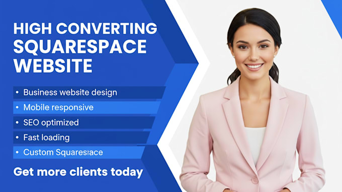 design squarespace blog, portfolio website for your business that converts sales
