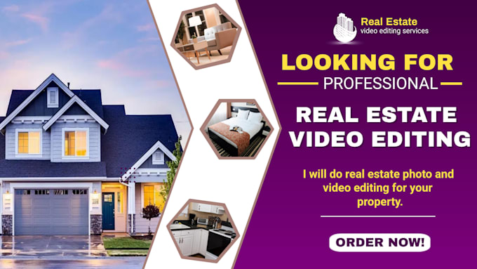 professional real estate video editing for property listings