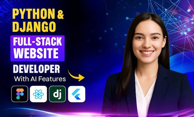 create scalable full stack web and python backend