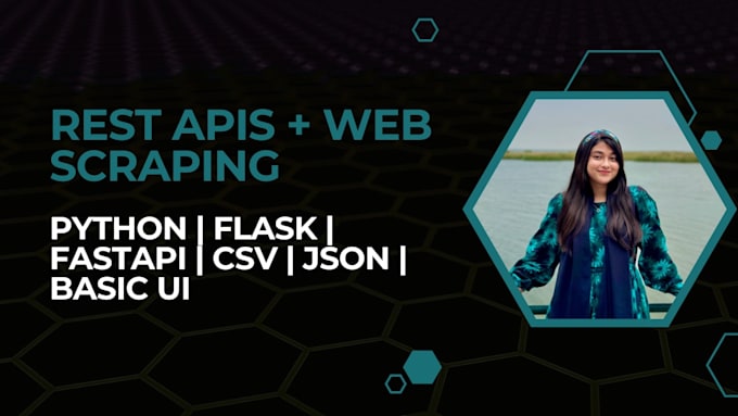 build python rest apis and web scraping data extraction solutions
