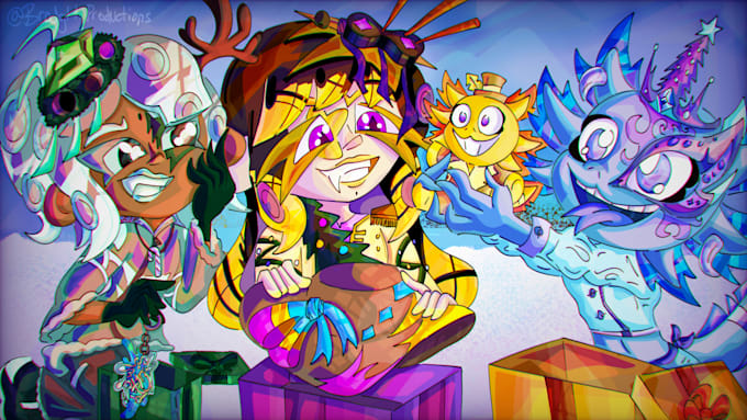 replicate the splatoon art style for you