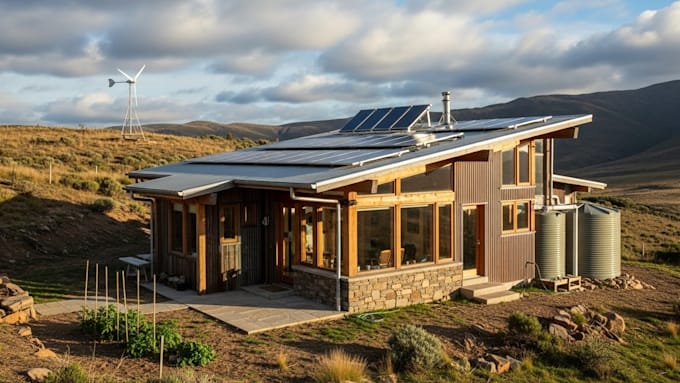 Image result for Design floor plan, site plan for off grid sustainable house, cabin, eco ...