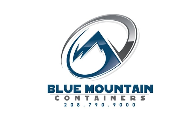 design super building mountain outdoor logo