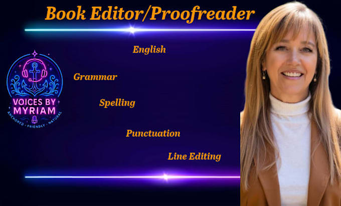 edit and proofread your book