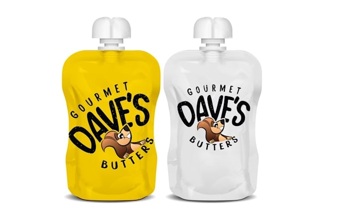 design captivating gourmet nut butter brand logo