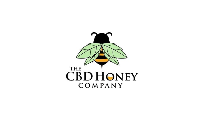 design cbd infused honey company logo